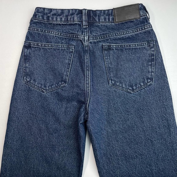 FRANK & OAK The Stevie Tapered Button Fly Jean Sz 24 Raw Hem - Picture 6 of 8